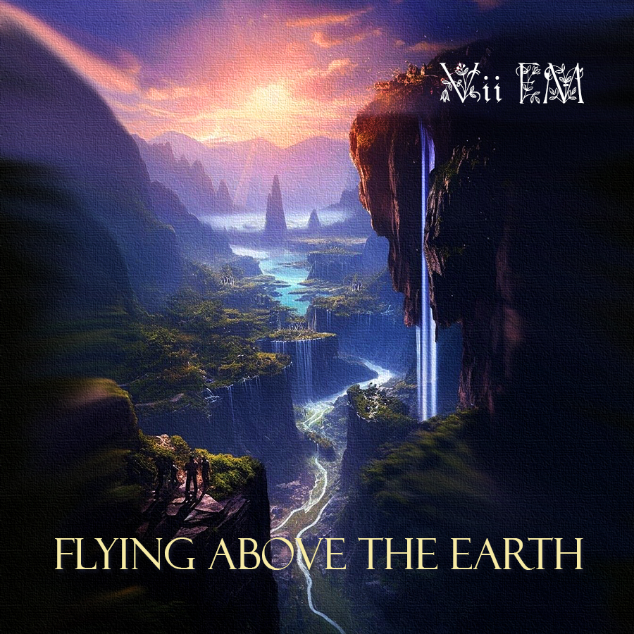 Flying Above The Earth
